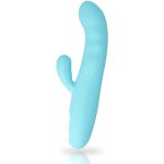 MIA - SILIKONOWY WIBRATOR EIFFEL KRÓLICZEK TURKUSOWY