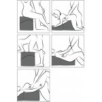 LIBERATOR - ROZKŁADANA PODUSZKA DO SEKSU CZARNA