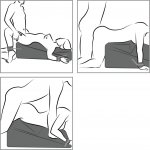 LIBERATOR - ZESTAW PODUSZKI PASY DO KRĘPOWANIA I MASKA