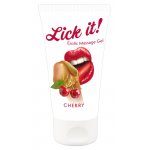 LICK IT - ŻEL DO EROTYCZNEGO MASAŻU WIŚNIA 50ML