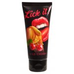 LICK IT - ŻEL DO MASAŻU LUB SEKSU DZIKA WIŚNIA 100ML