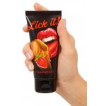 LICK IT - ŻEL DO MASAŻU LUB SEKSU TRUSKAWKA 100ML