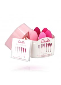 LESLIE - ZESTAW KULEK KEGLA DO TRENINGU MIĘŚNI MIEDNICY 6SZT