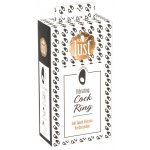 LUST - PIERŚCIEŃ EREKCYJNY Z 3 TRYBAMI CZARNY