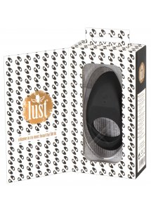 LUST - PIERŚCIEŃ EREKCYJNY Z 3 TRYBAMI CZARNY