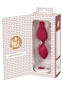LUST - PODWÓJNE KULKI MIŁOSNE GEJSZY Z PILOTEM RÓŻOWE