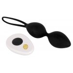 LUST - PODWÓJNE KULKI MIŁOSNE GEJSZY Z PILOTEM CZARNE