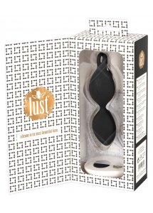 LUST - PODWÓJNE KULKI MIŁOSNE GEJSZY Z PILOTEM CZARNE