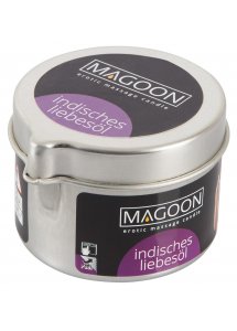 MAGOON - ŚWIECA DO EROTYCZNEGO MASAŻU INDISCHIES LIEBESOL 50ML