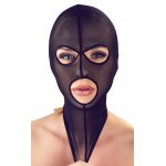MASKA BDSM POŁPRZEZROCZYSTA CZARNA/HEAD MASK