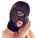 MASKA BDSM POŁPRZEZROCZYSTA CZARNA/HEAD MASK