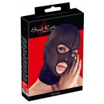 MASKA BDSM POŁPRZEZROCZYSTA CZARNA/HEAD MASK