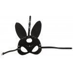 MASKA BDSM Z USZAMI KRÓLIKA CZARNA/BUNNY MASK