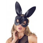 MASKA BDSM Z USZAMI KRÓLIKA CZARNA/BUNNY MASK