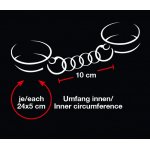 KAJDANKI SKÓRKOWE Z LAŃCUSZKIEM/HANDCUFFS