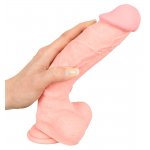 MEDICAL SILICONE - MEDYCZNE SILIKONOWE DILDO 24CM