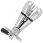 METAL HARD - METALOWY WTYK ANALNY ROZWIERANY 12,8CM