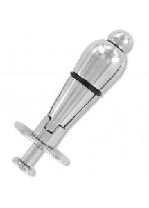 METAL HARD - METALOWY WTYK ANALNY ROZWIERANY 12,8CM