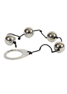 METAL HARD - KORALIKI ANALNE ZE STALI NIERDZEWNEJ 20MM