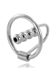 METAL HARD - PIERŚCIEŃ NA ŻOŁĄDŹ ZE STYMULACJĄ CEWKI MOCZOWEJ 30MM