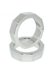 METAL HARD - STALOWY PIERŚCIEŃ NAKRĘTKA NA PENISA 55MM