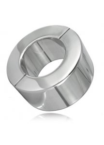 METAL HARD -STALOWY PIERŚCIEŃ NA JĄDRA Z KLUCZEM 30MM