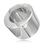 METAL HARD - STALOWY PIERŚCIEŃ NA JĄDRA Z KLUCZEM 56MM