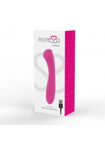 MORESSA CELSO - SILIKONOWY STYMULATOR ŁECHTACZKI RÓŻOWY