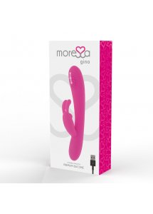 MORESSA GINO - WIBRATOR KRÓLICZEK STYMULUJĄCY PUNKT-G RÓŻOWY