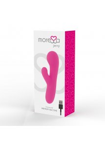 MORESSA JERRY - WIBRATOR STYMULUJĄCY PUNKT-G I ŁECHTACZKĘ RÓŻOWY