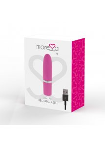 MORESSA IVY - SILIKONOWY MINI WIBRATOR POCISK RÓŻOWY