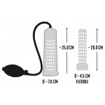 MR BONER - RĘCZNA POMPKA DO PENISA 25CM