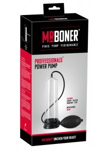 MR BONER - RĘCZNA POMPKA DO PENISA Z MANKIETEM 25CM