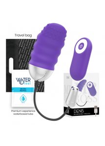 MR.BOSS - JAJECZKO STYMULUJĄCE DENIS Z ZEGARKIEM WATCHME BEZPRZEWODOWY