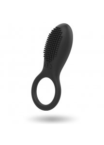 MR.BOSS - PIERŚCIEŃ WIBRACYJNY NA PENISA TINO CZARNY