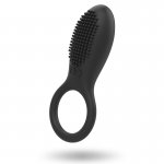 MR.BOSS - PIERŚCIEŃ WIBRACYJNY NA PENISA TINO CZARNY