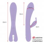 MR.BOSS - WIBRATOR AITOR KRÓLICZEK Z ZEGARKIEM WATCHME BEZPRZEWODOWY