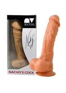 NACHO'S REALISTYCZNE DILDO 24 CM CIELISTE