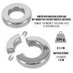 REBEL - MAGNETYCZNY PIERŚCIEŃ NA PENISA I JĄDRA 234 G