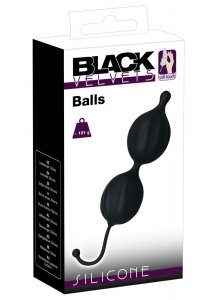 PIŁECZKI ANALNE Z CIĘŻARKIEM-BLACK VELVETS