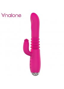 NALONE - WIBRATOR Z KRÓLICZKIEM OBROTOWYM I PODGRZEWANIEM