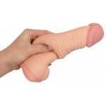 NATURE SKIN - 2IN1 REALISTYCZNY PENIS Z OTWOREM ANUSA 21CM