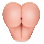 NATURE SKIN - 2IN1 REALISTYCZNY PENIS Z OTWOREM ANUSA 21CM