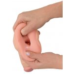 NATURE SKIN - 2IN1 REALISTYCZNY PENIS Z OTWOREM ANUSA 21CM