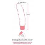 NATURE SKIN - REALISTYCZNY WIBRATOR Z ŻYŁAMI I ŻOŁĘDZIEM CZARNY