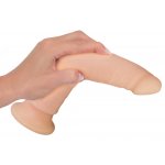 NATURE SKIN - MIĘKKIE NATURALNE DŁUGIE DILDO Z PRZYSSAWKĄ 22CM