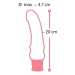 NATURE SKIN - WIBRATOR O NATURALYNM WYGLĄDZIE PENISA 20CM