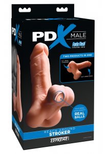 PDX MALE - MASTURBATOR W KSZTAŁCIE PENISA Z OTWOREM ANUSA