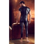 NEK - MATOWA KOSZULKA Z NASZYTĄ TOREBKĄ DO BIODRA