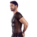 NEK - MATOWA KOSZULKA Z SIATECZKĄ I WSTAWKAMI